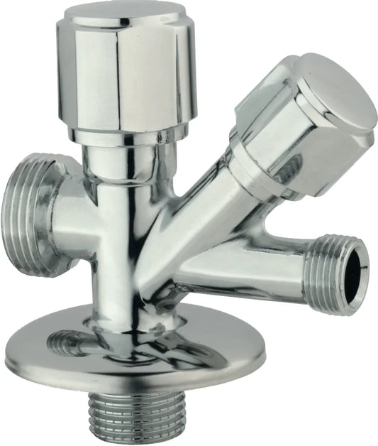 Grifo doble toma para lavadora y grifería