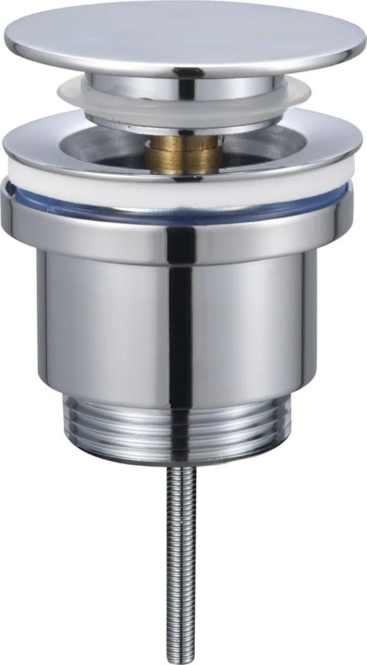 Válvula desagüe lavabo / bidet Stillo Plano 65x1 1/4" click - clack Cromo