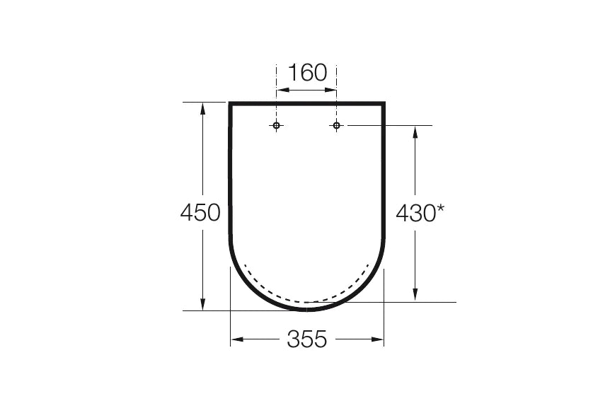 Asiento de inodoro Roca Dama-N