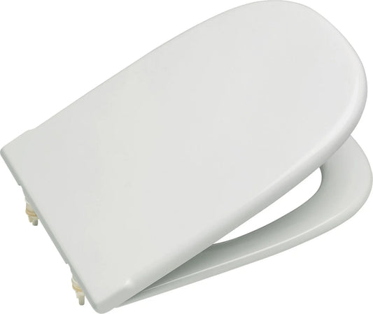 Asiento de inodoro Roca Dama Retro con tapa.