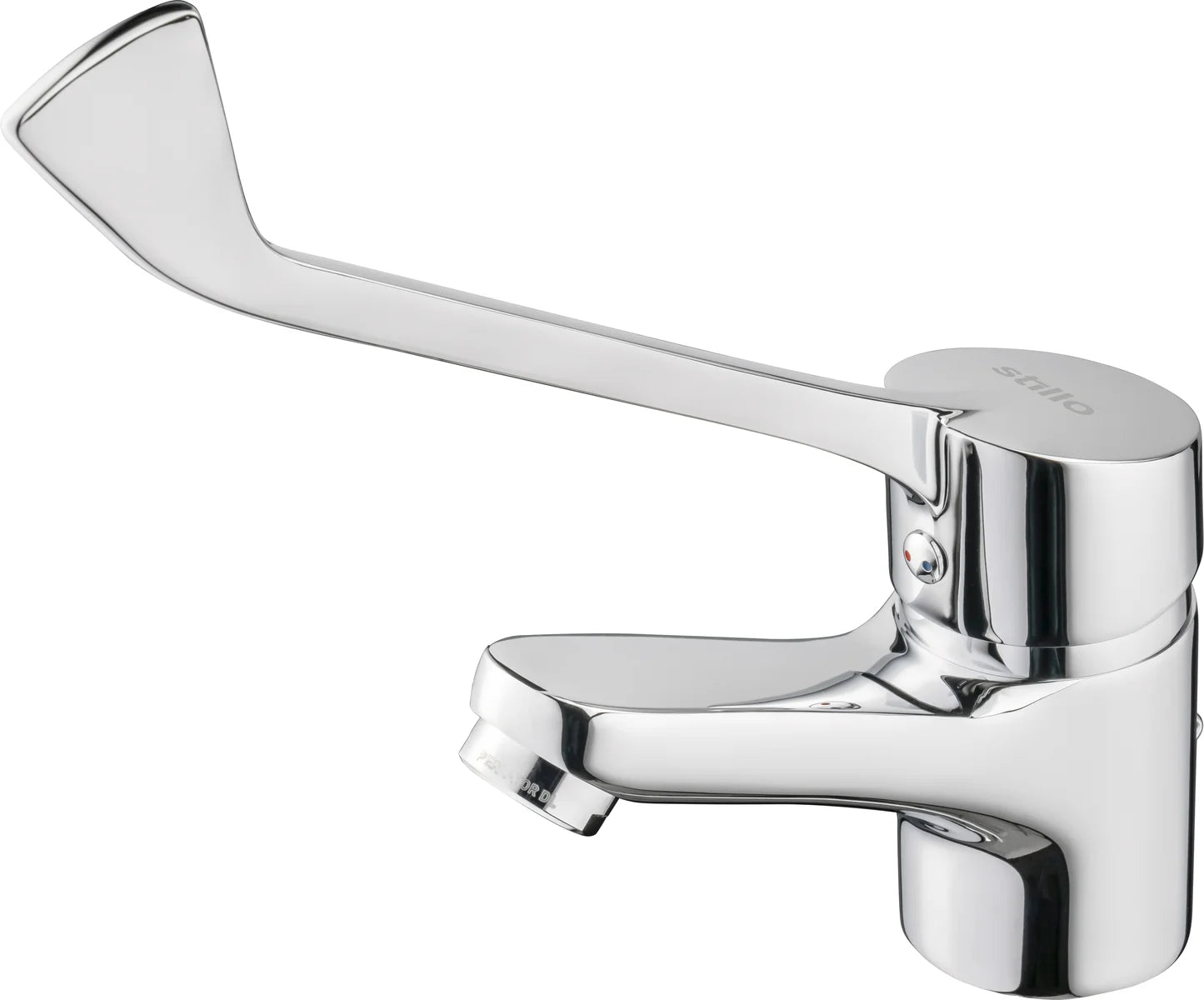 Grifería de lavabo alta Stillo Capri Evo palanca médica cromo con aireador
