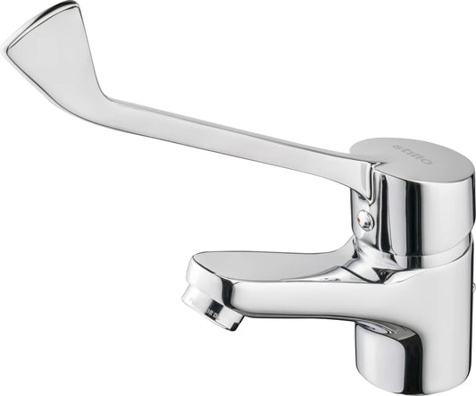 Grifería de lavabo alta Stillo Capri Evo palanca médica cromo con aireador