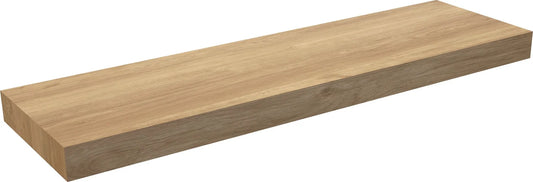 Encimera de baño hidrófuga, con faldón Stillo Volare 1200x460mm roble natural