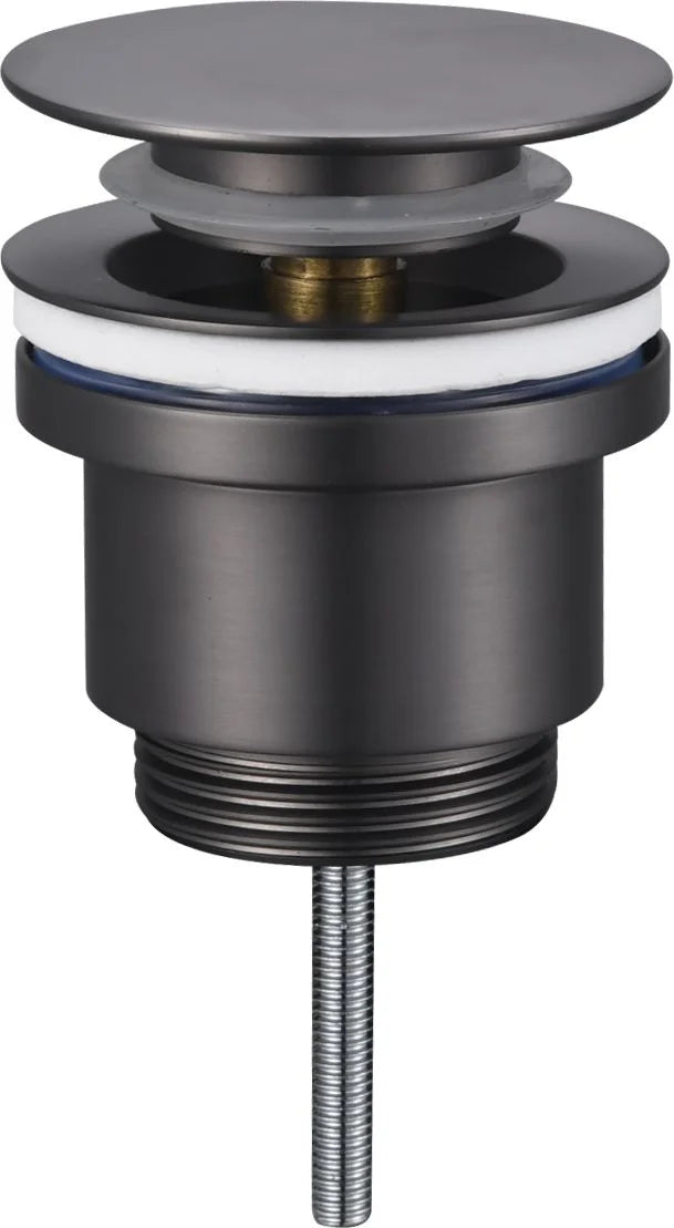 Válvula desagüe lavabo / bidet Stillo Plano 65x1 1/4" click - clack Gris