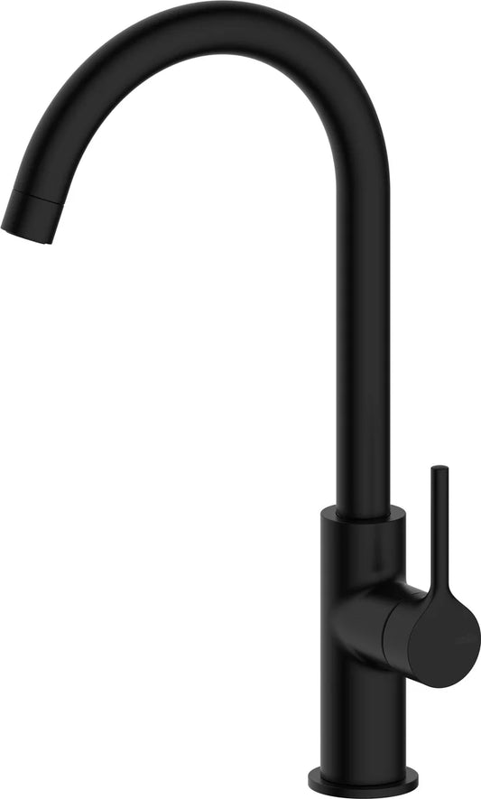 Grifería de fregadero Stillo Hades monomando Negro mate