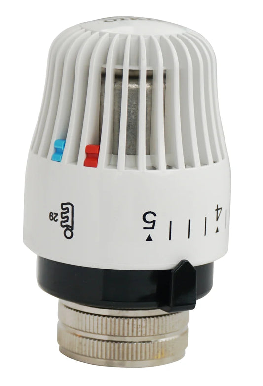 Cabezal termostático Orkli Harmony CX M28 x 1.0 sensor líquido blanco 5-27°C