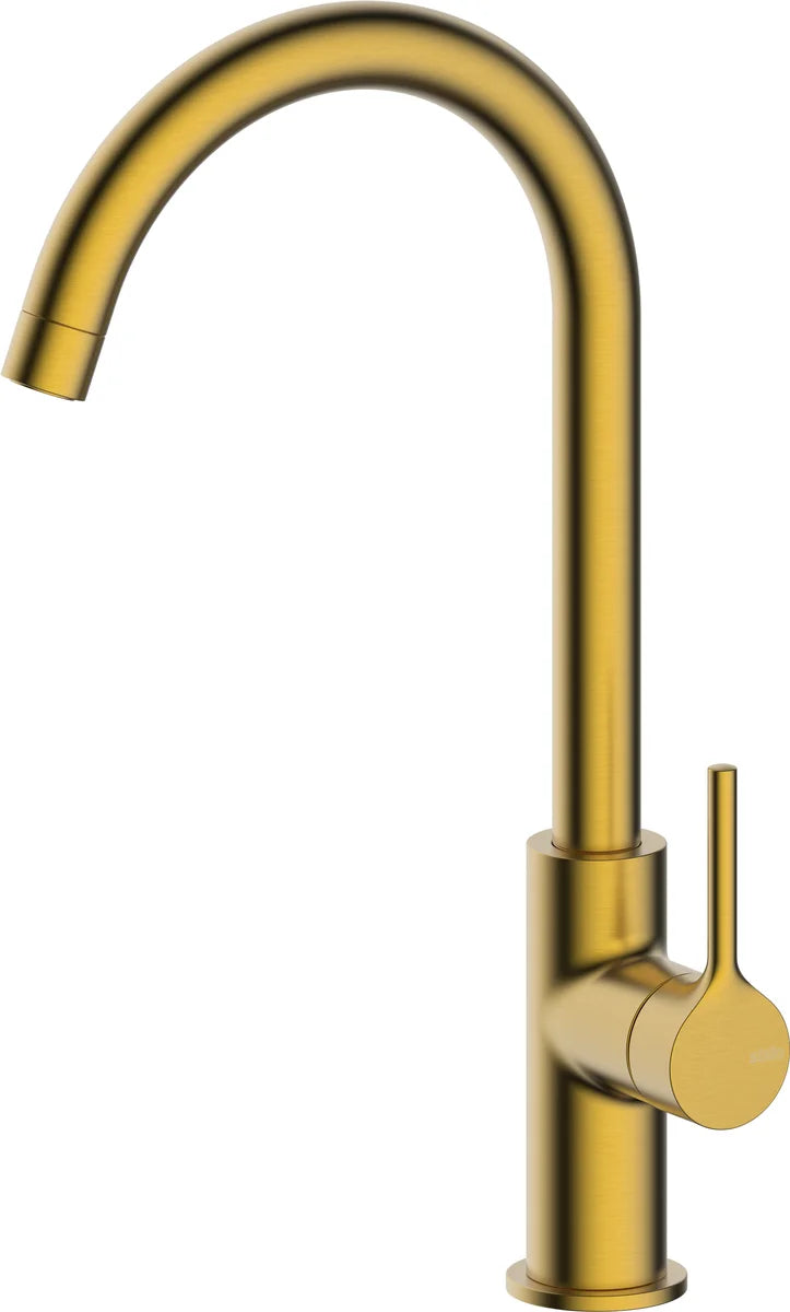 Grifería de fregadero Stillo Hades monomando Oro