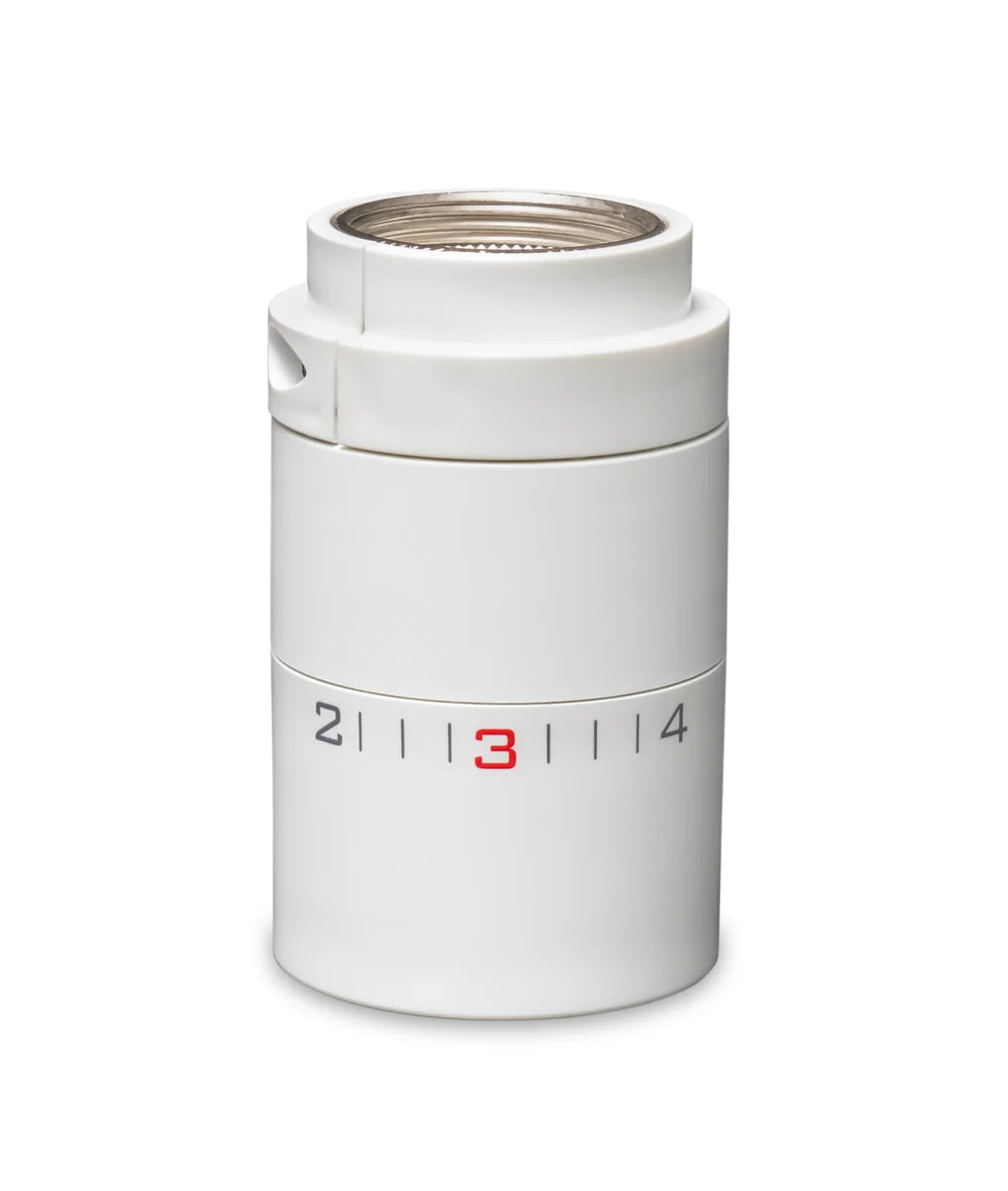 Cabezal termostático Waft V2 M30 x 1.5 sensor líquido blanco 6-28°C